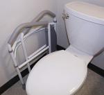Portable Toilet Safety Frame with Adjustable Height