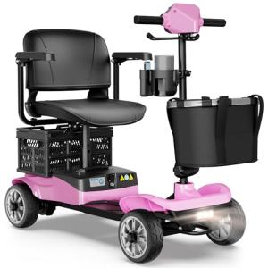 Portable 4-Wheel Mobility Scooter for Seniors