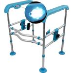 Adjustable Aluminum Toilet Safety Rails for Seniors