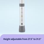 Adjustable Foldable Toilet Safety Rail for Seniors