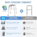 Adjustable Toilet Safety Rails with Handles