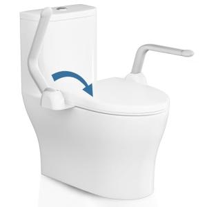 Dozawa Adjustable Toilet Safety Rails for Seniors
