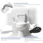 Toilet Safety Rails for Seniors - Adjustable Support