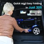 MobiCyc Folding Mobility Scooter for Seniors