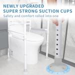 Adjustable Toilet Safety Rail for Seniors