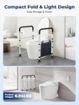 Adjustable Toilet Safety Rails for Seniors and Disabled