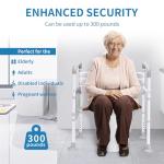 Adjustable Toilet Safety Rail for Seniors