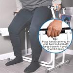 Height Adjustable Toilet Rail Grab Bar for Safety