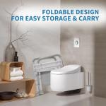 Adjustable Toilet Safety Rail for Seniors