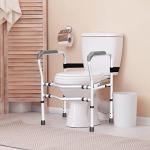 Giantex Adjustable Toilet Safety Rail for Seniors