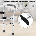 Giantex Adjustable Toilet Safety Rail for Seniors