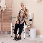 Giantex Adjustable Toilet Safety Rail for Seniors