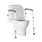 Sturdy Adjustable Toilet Safety Rails for Seniors