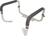 Toilet Safety Rails with Padded Handrails