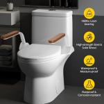 Dyna-Living Toilet Safety Rails with Armrests