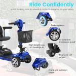 MobiCyc Folding Mobility Scooter for Seniors
