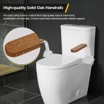 Dyna-Living Toilet Safety Rails with Armrests
