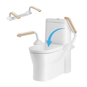 Heavy Duty Foldable Toilet Safety Rails for Seniors