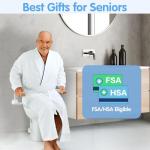 Heavy Duty Foldable Toilet Safety Rails for Seniors