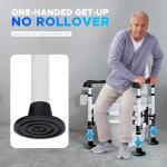 Adjustable Toilet Safety Rails with Handrails