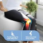 Heavy Duty Foldable Toilet Safety Rails for Seniors