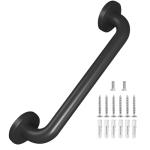 Sturdy Matte Black Grab Bar for Stairs