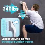 12-Inch Suction Grab Bars for Shower Safety