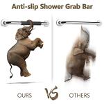 2 Pack 16 Inch Anti-Slip Bath Grab Bars