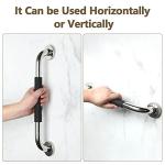 2 Pack 16 Inch Anti-Slip Bath Grab Bars