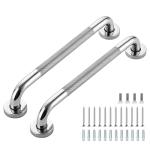 Anti-Slip Shower Grab Bars for Seniors - 2 Pack