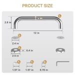 AmazerBath Shower Grab Bars for Safety and Support