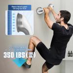 Hshbxd Grab Bars for Bathtubs and Showers, 2 Pack Shower Handles for Elderly with Strong Suction, 12 Inch Bathroom Shower Safety Bars for Seniors and Disabled for Wall