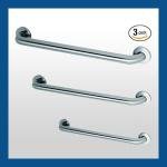 Commercial Grab Bar Bundle for Commercial Restrooms - ADA Compliance - 1.5" Diameter - 18", 36", 42" - Pack of 3