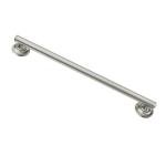 Moen LR8724D1GBN Bathroom Safety 24-Inch Designer Bathroom Grab Bar with Curled Grip, Brushed Nickel