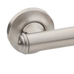 Moen Home Care Bathroom Safety 16 Inch Designer Stainless Steel Handicap Grab Bar for Bathtub and Shower, Elderly Assistance Product with Comfort Grip, Brushed Nickel, R8716D1GBN