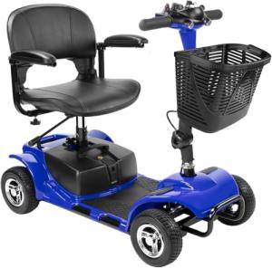 Electric 4-Wheel Mobility Scooter for Seniors