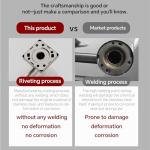 JoyRain 9" Multi-Function Safety Grab Bar | Wall-Mounted Support Handle for Shower, Bathtub, Toilet & Door (Stability Aid for Elderly & Disabled)