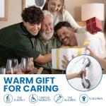 LEVERLOC Grab Bars for Bathtubs and Showers 2 Pack Suction Grab Bar, Heavy Duty 12 Inch Shower Handle Removable Bath Handrails for Seniors and Elderly, Bathroom Safety Grip No Drilling Waterproof Grey