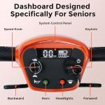 Lightweight Folding Mobility Scooter for Seniors 35 Miles