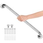 M METERXITY 24 Inch Anti Slip Grab Bars for Bathtubs and Showers, Stainless Steel Safety Shower Handle for Bathroom/Toilet/Seniors/Elderly Assist Bath Handle [Chrome]