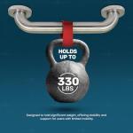 Highcraft Grab Bar for Bathtubs and Showers, Shower Grab Bars for Seniors and Elderly, Safety Bar for Bathroom 12" x 1.5" ADA Compliant Grab Bar, Heavy Duty Stainless Steel Shower Handle Wall Mount