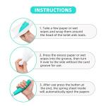 Fanwer Toilet Aids Tools,Long Reach Comfort Wipe,Extends Your Reach Over 15" Grips Toilet Paper or Pre-Moistened Wipes