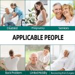 Fanwer Toilet Aids for Wiping Bottom - 15.7" Long Reach Comfort Butt Wiper Tools - Bottom Buddy Wiping aid Self Assist for Men, Women, Disabled,Elderly,Pregnant,and Back Surgery Recovery (2 Pack)