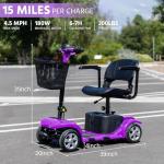 SUNDERWELL Electric Mobility Scooter for Seniors