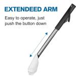 EASACE Upgrade Toilet Aid 17" Long Reach Comfort Wipe,Self Wipe Assist Tissue Holder Tool,Bathroom Aid for Limited Mobility,Seniors,Elderly.