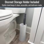 DMI CleanReach Pro with Sanitary Holder - Easy Release Toilet Aids for Wiping Bottom, Butt Wiper Tool for Women and Men, Long Handle Toilet Aids for Seniors and Handicap, Toileting Wand