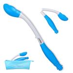 Foldable Long Reach Comfort Wiper - Bottom Wiping Aid - Butt Wiper Self Wipe Assist Toilet Aids Wand - Daily Living Bathroom Aid for Limited Mobility
