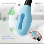 Bottom Buddy Wiping Aid – Upgraded Toilet Tissue Aids Wand for Wiping Bottom, 15.6" Long for Elderly, Overweight, Pregnant, and Limited Mobility, Blue