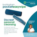 Buckingham Pocket Easywipe Bottom Wiper, Disability Aids for The Home, Toilet Aids for Wiping for Disabled and Elderly, Bottom Wipers for Disabled, Personal Hygiene Aid Foldable Travel Accessory
