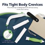 Multipurpose Toilet Aid - 25.5" Personal Hygiene Wand for Limited Mobility - Bathroom Aid for Independent Wiping - Assists with Holding Toilet Paper or Wipes - Ideal for Seniors & Post Surgery Use